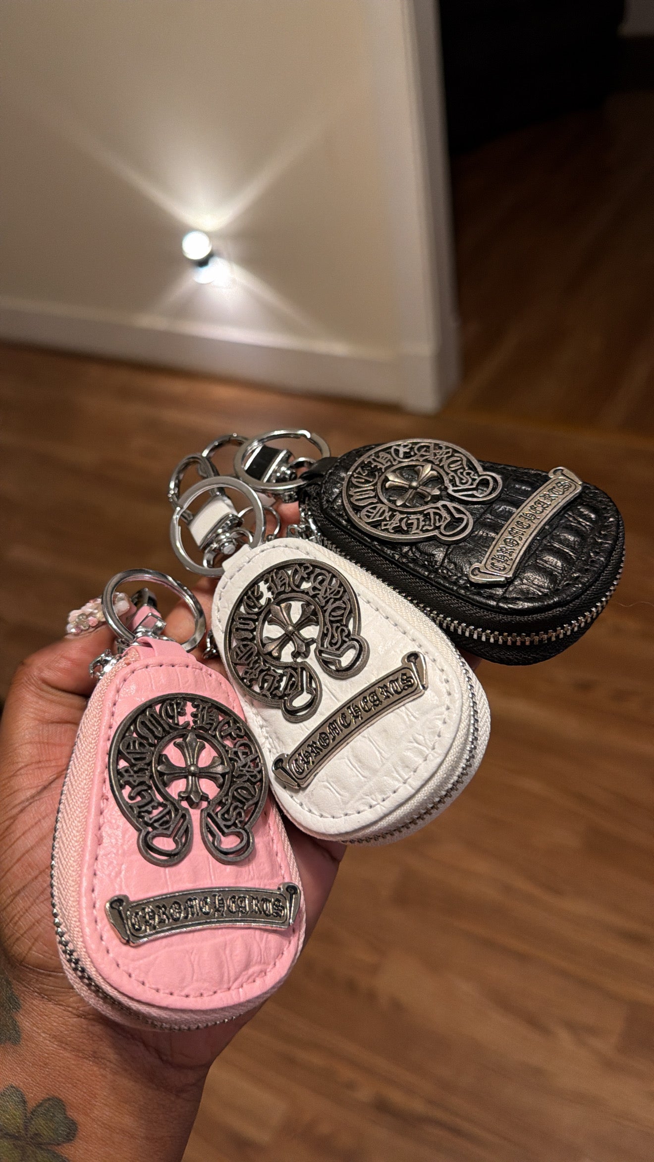 Chrome Keychains